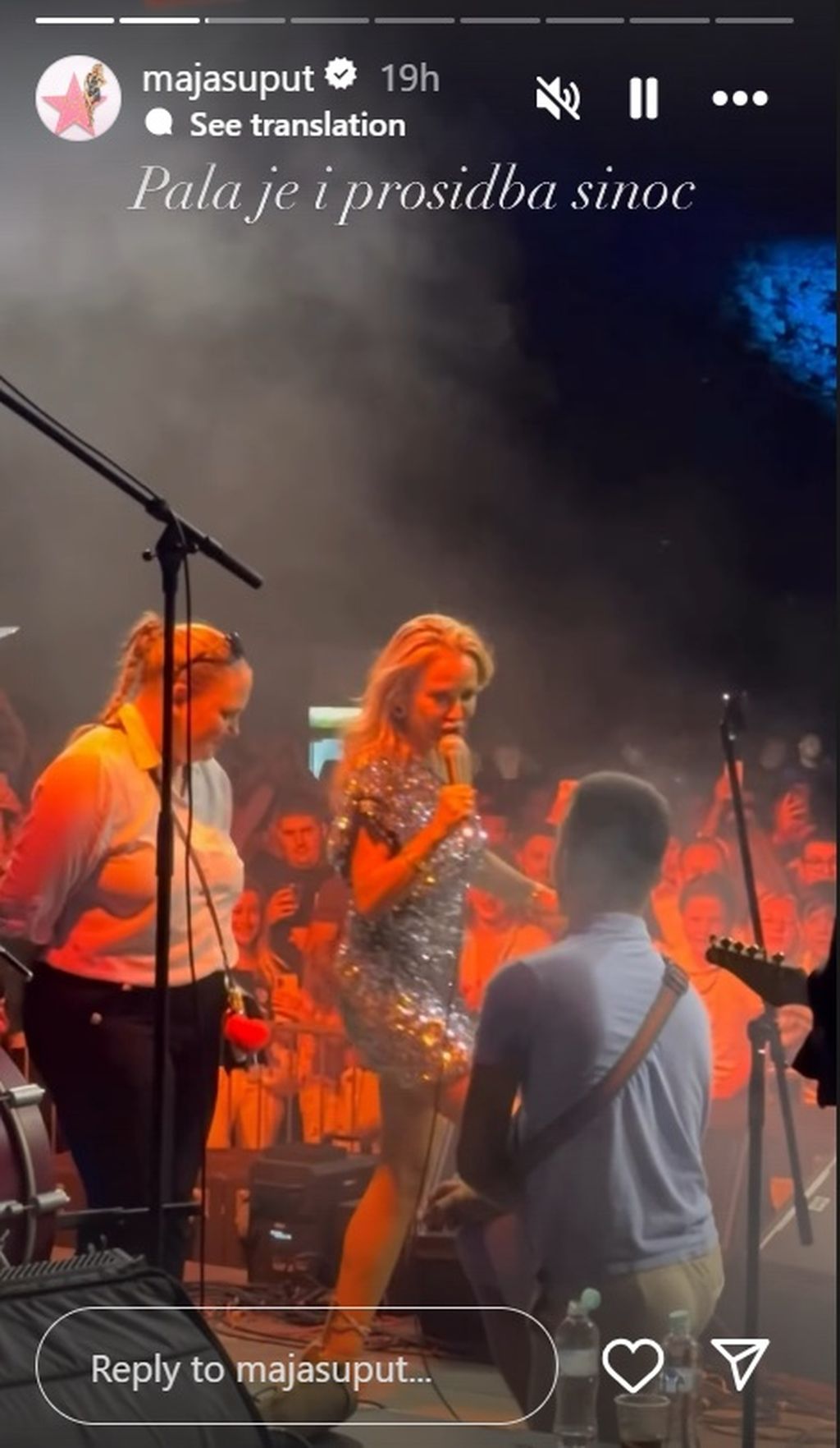 Prosidba na koncertu Maje Šuput - 1