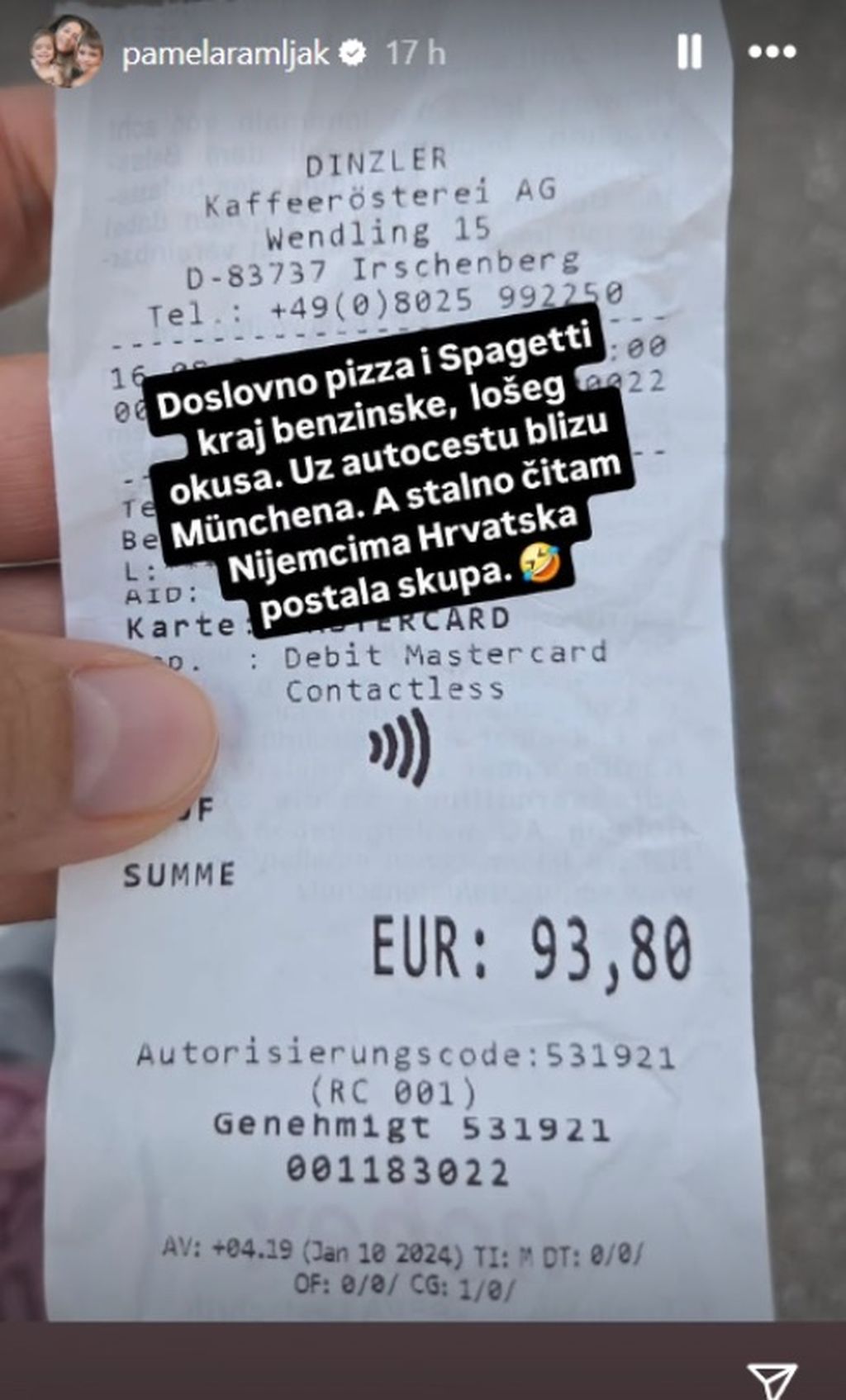 Pamela Ramljak na Instagramu - 2