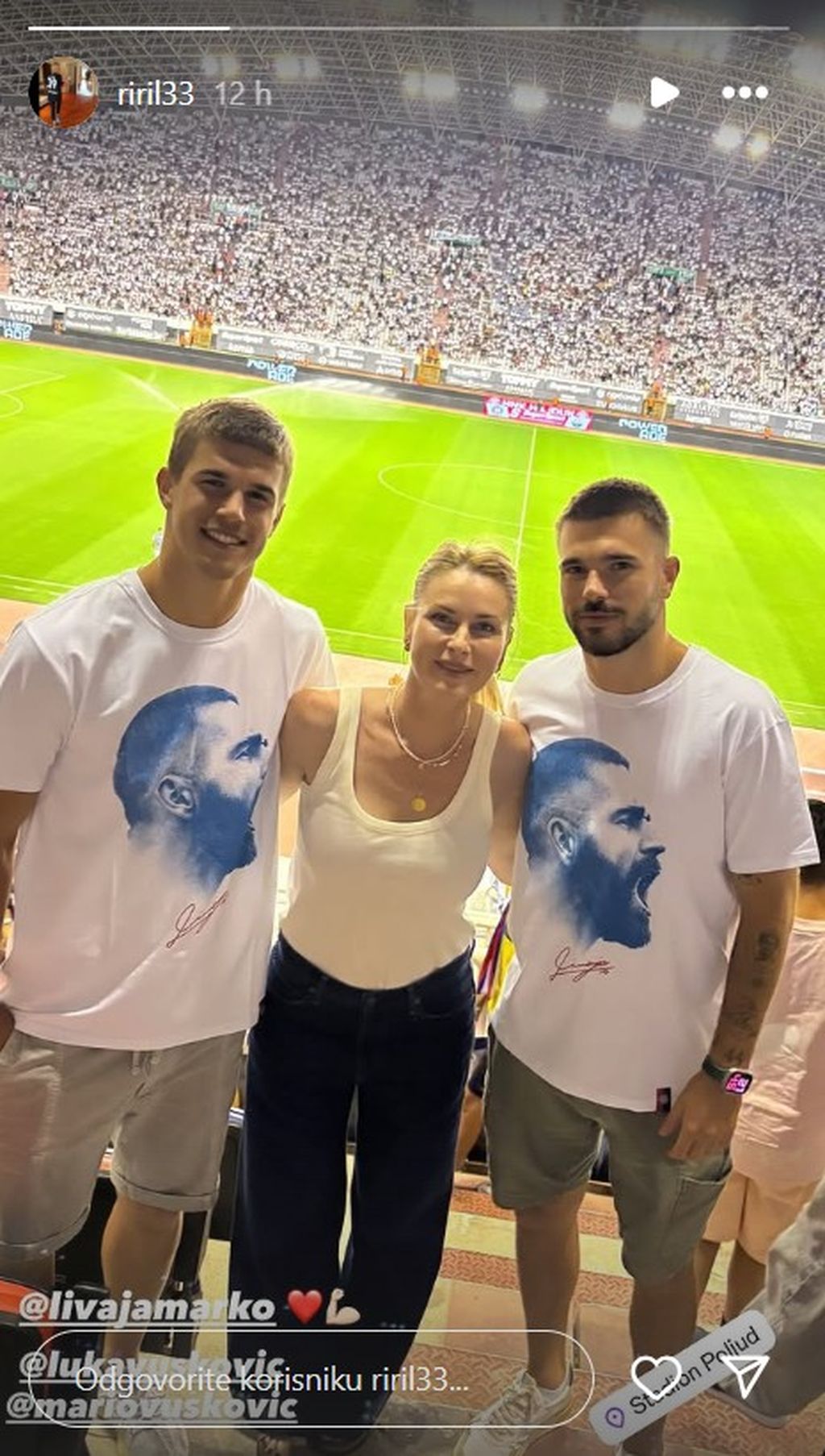 Luka Vušković, Iris Livaja i Mario Vušković