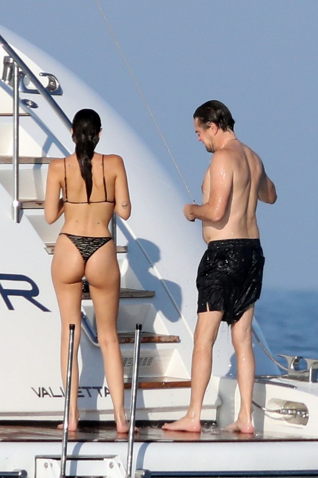 Leonardo DiCaprio i Vittoria Ceretti na jahti - 2