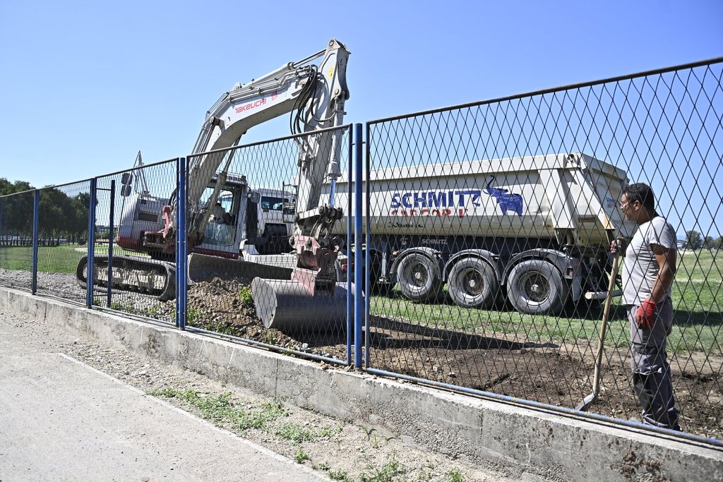 Radovi na ravnanju Hipodroma - 1