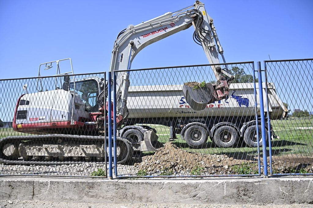 Radovi na ravnanju Hipodroma - 1