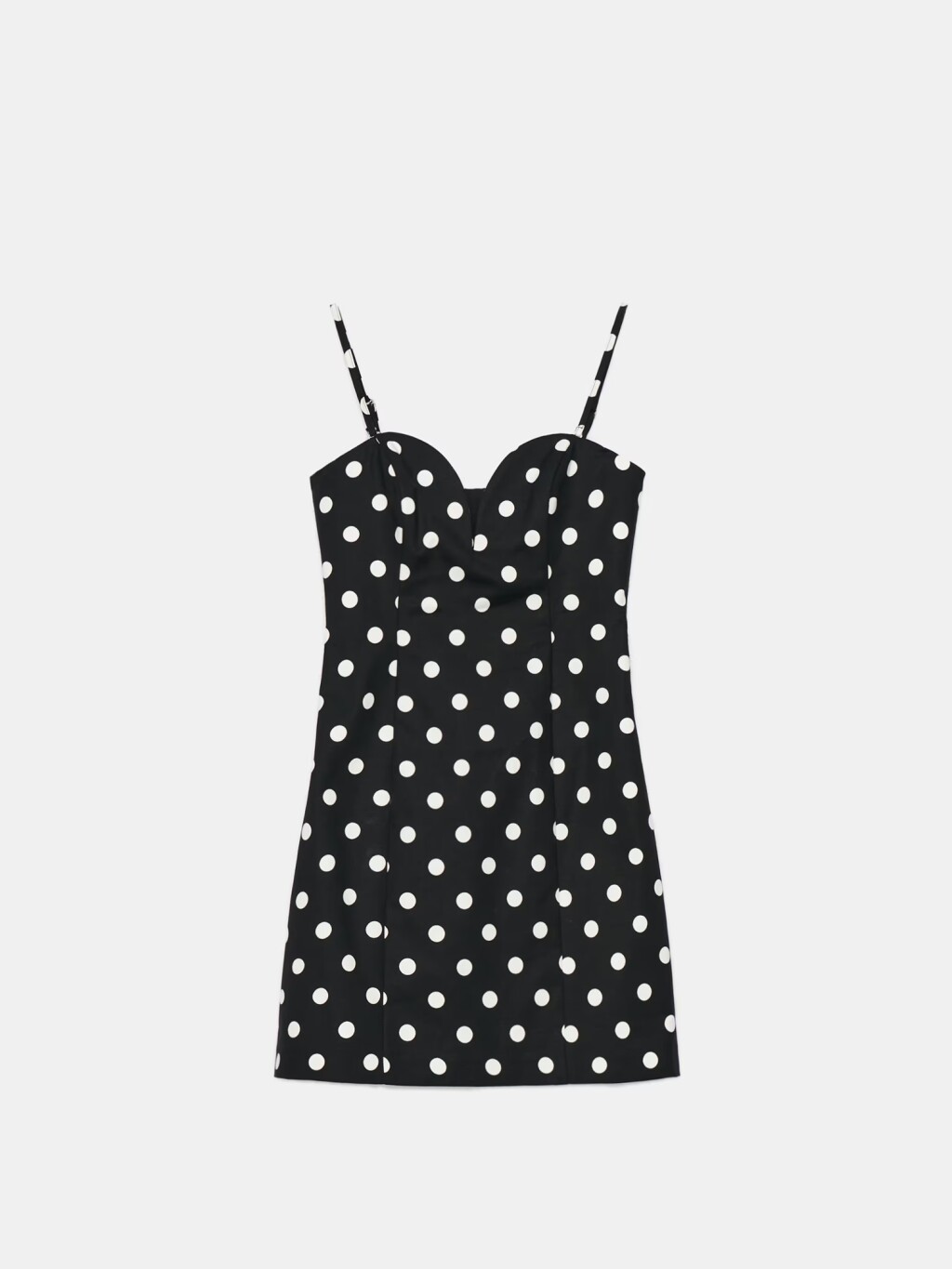 Strukirana haljina na točkice (Mohito), 12,99 eura