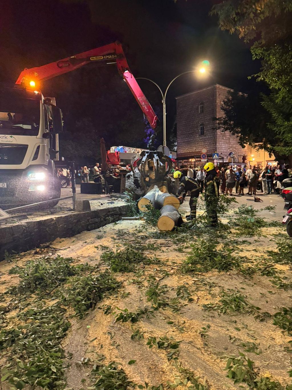 Intervencija vatrogasaca na Krku