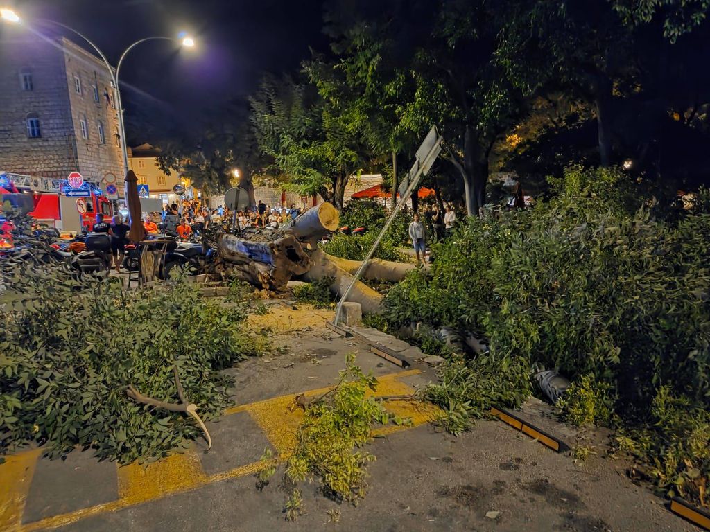 Intervencija vatrogasaca na Krku