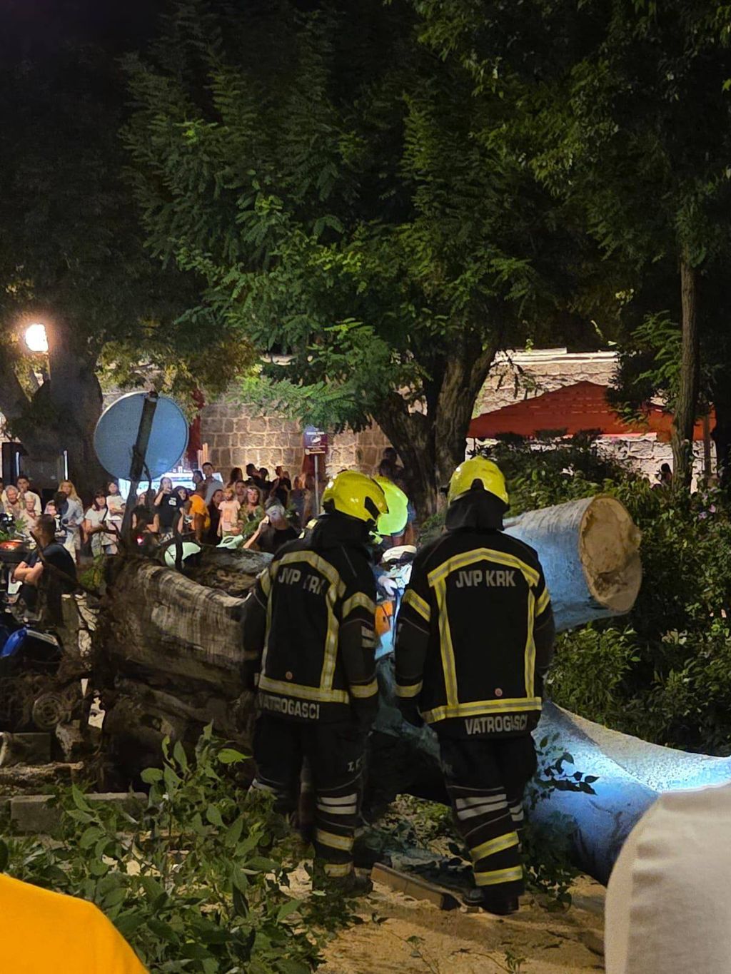 Intervencija vatrogasaca na Krku