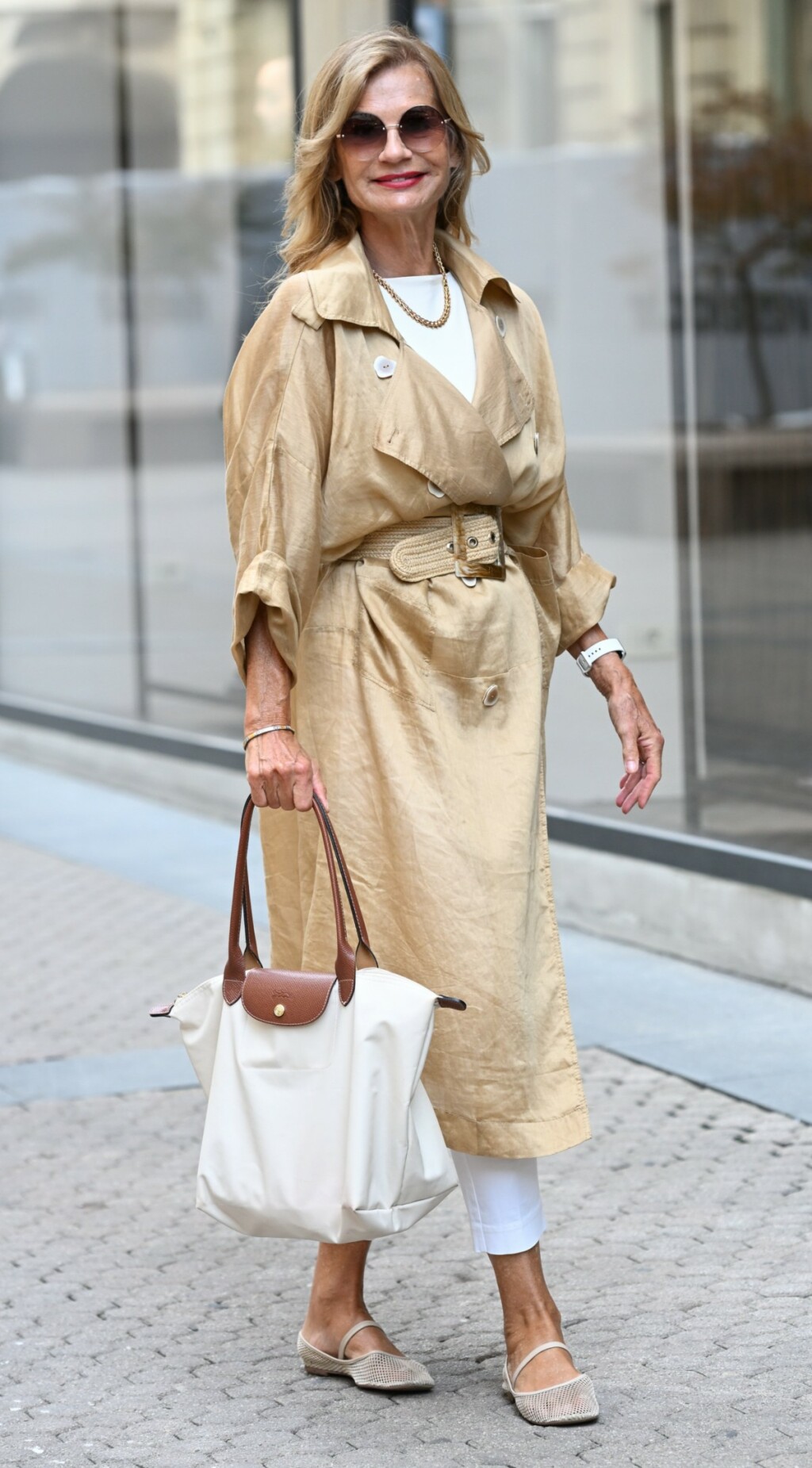 Dama iz Zagreba u mesh balerinkama