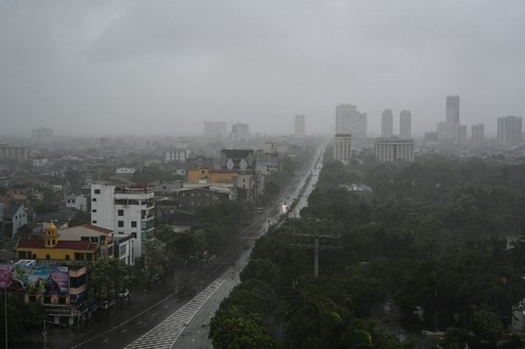 Tajfun Kajiki, Vinh, Nghe An okrug - 3