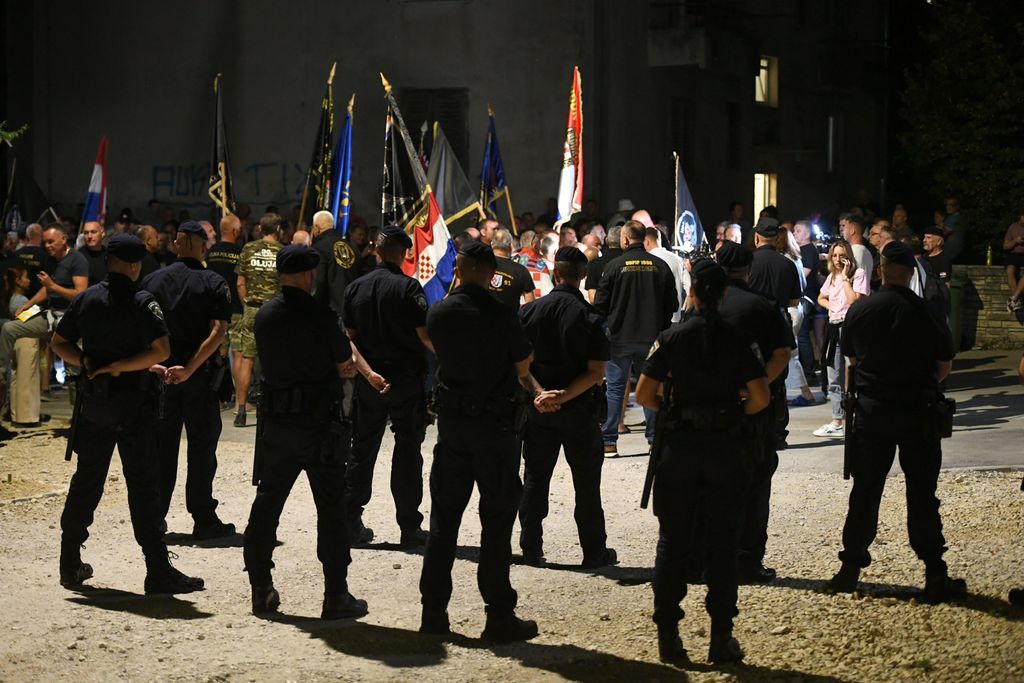 Prosvjed branitelja u Benkovcu - 3