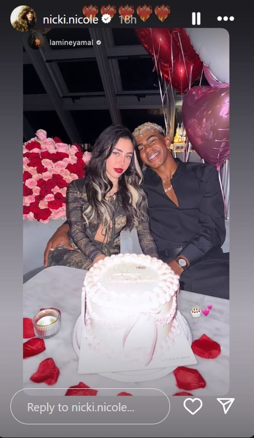 Nicki Nicole i Lamine Yamal