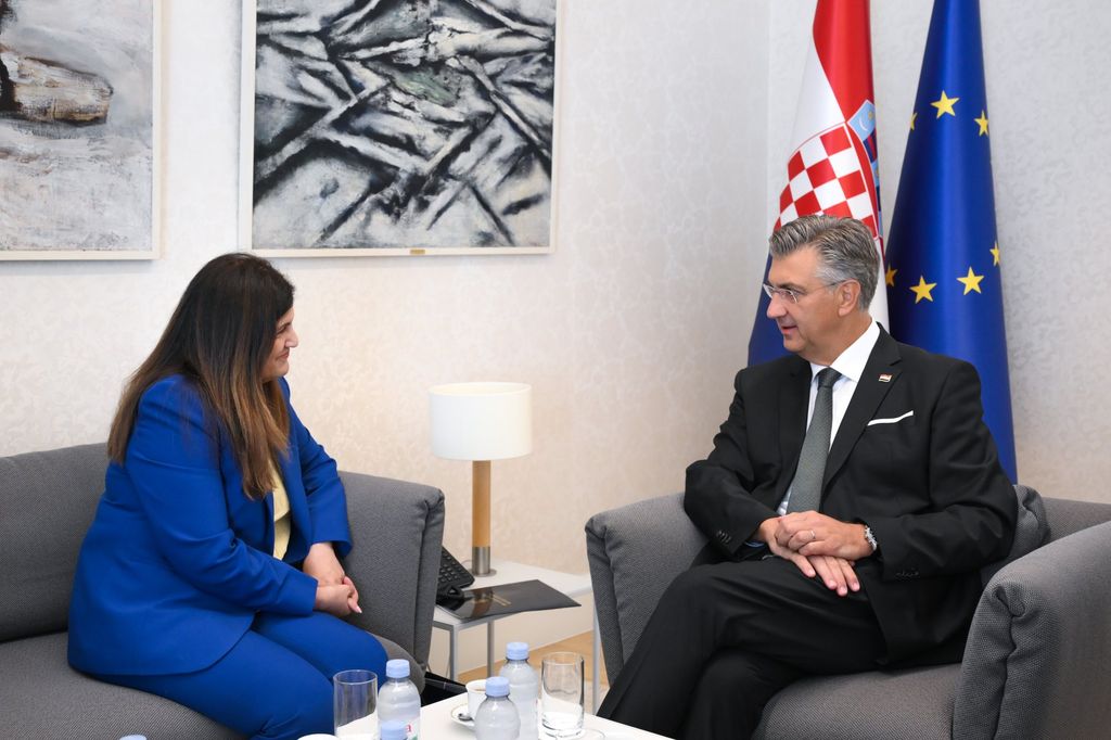 Andrej Plenković i Varsen Aghabekian