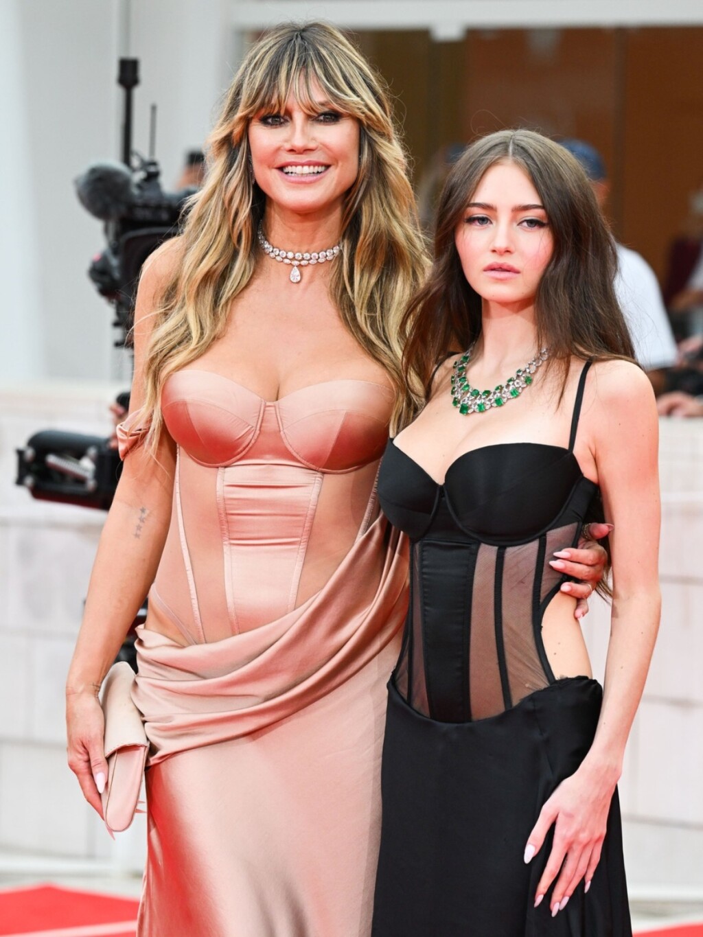 Heidi Klum i kći Leni na otvaranju Venecijanskog filmskog festivala