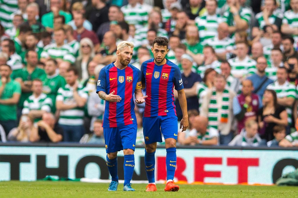 Munir i Lionel Messi