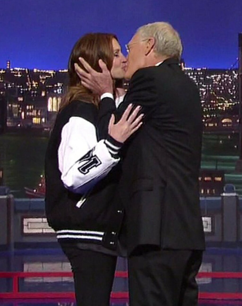 Julia Roberts u znak pozdrava često je ljubila Davida Lettermana