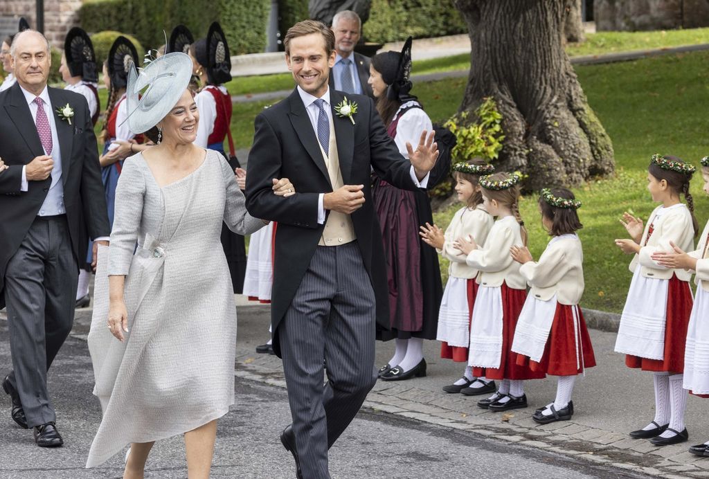 Princeza Marie Caroline od Lihtenštajna - vjenčanje