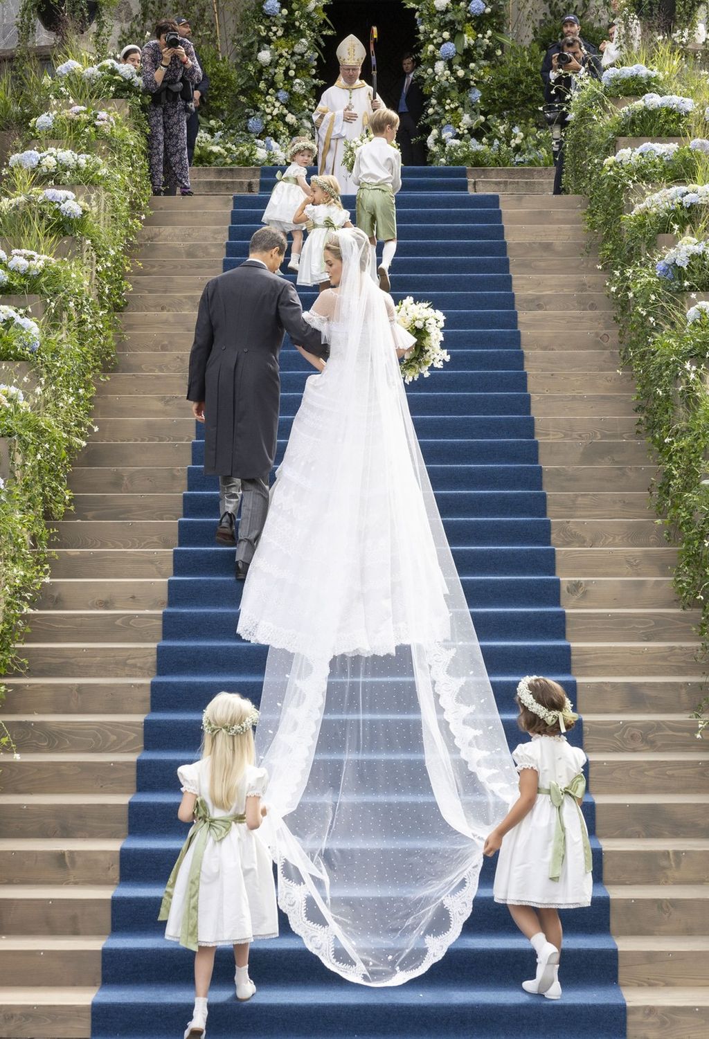 Princeza Marie Caroline od Lihtenštajna - vjenčanje