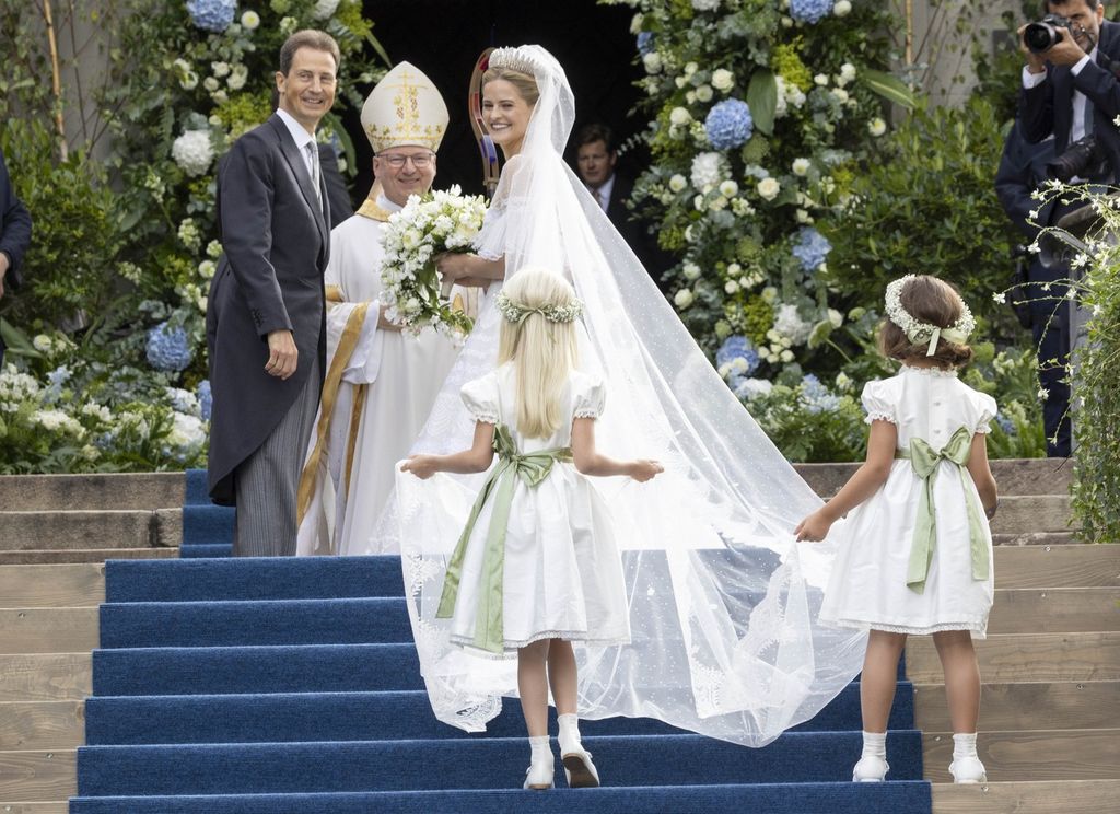 Princeza Marie Caroline od Lihtenštajna - vjenčanje