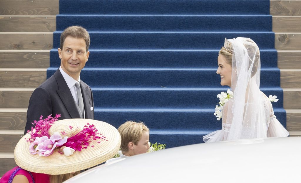 Princeza Marie Caroline od Lihtenštajna - vjenčanje