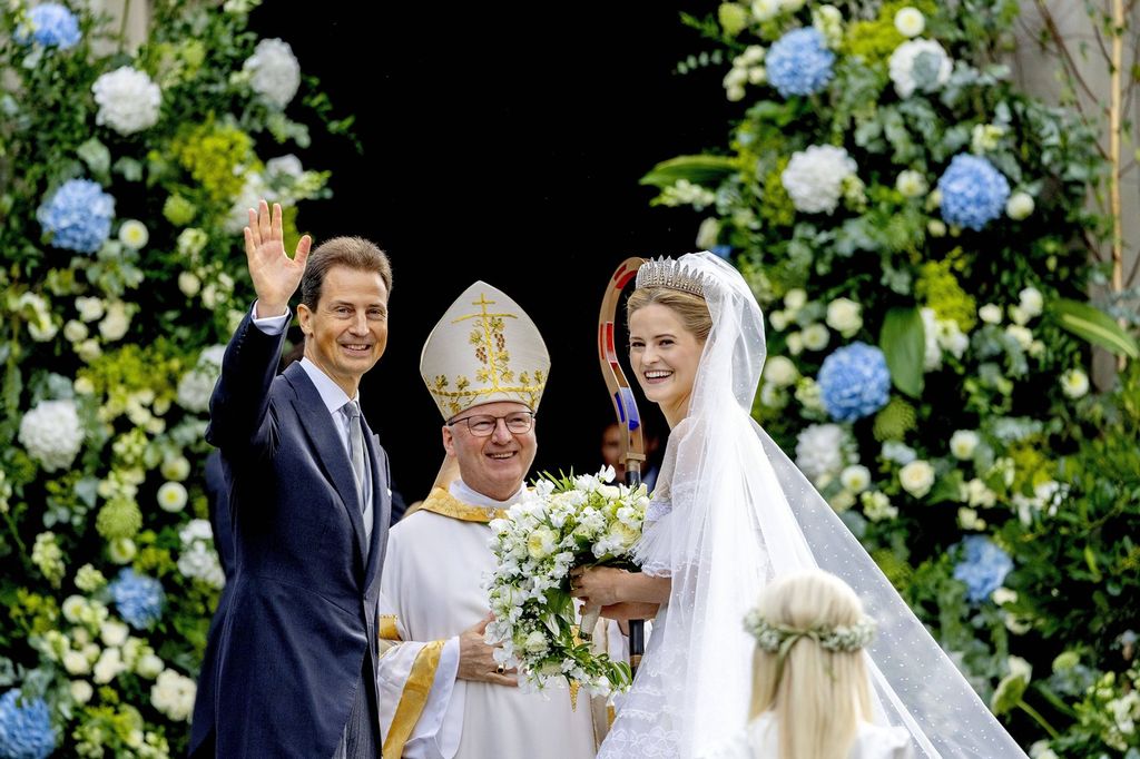 Princeza Marie Caroline od Lihtenštajna - vjenčanje