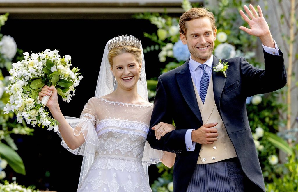 Princeza Marie Caroline od Lihtenštajna - vjenčanje