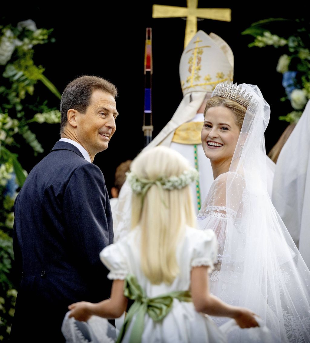 Princeza Marie Caroline od Lihtenštajna - vjenčanje