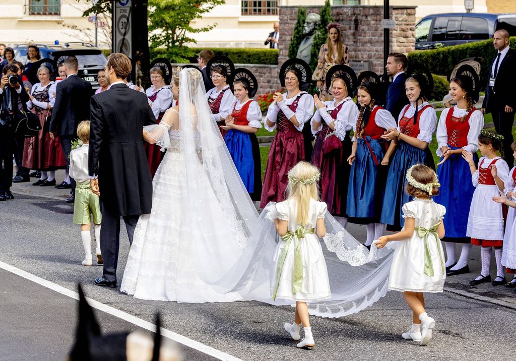 Princeza Marie Caroline od Lihtenštajna - vjenčanje