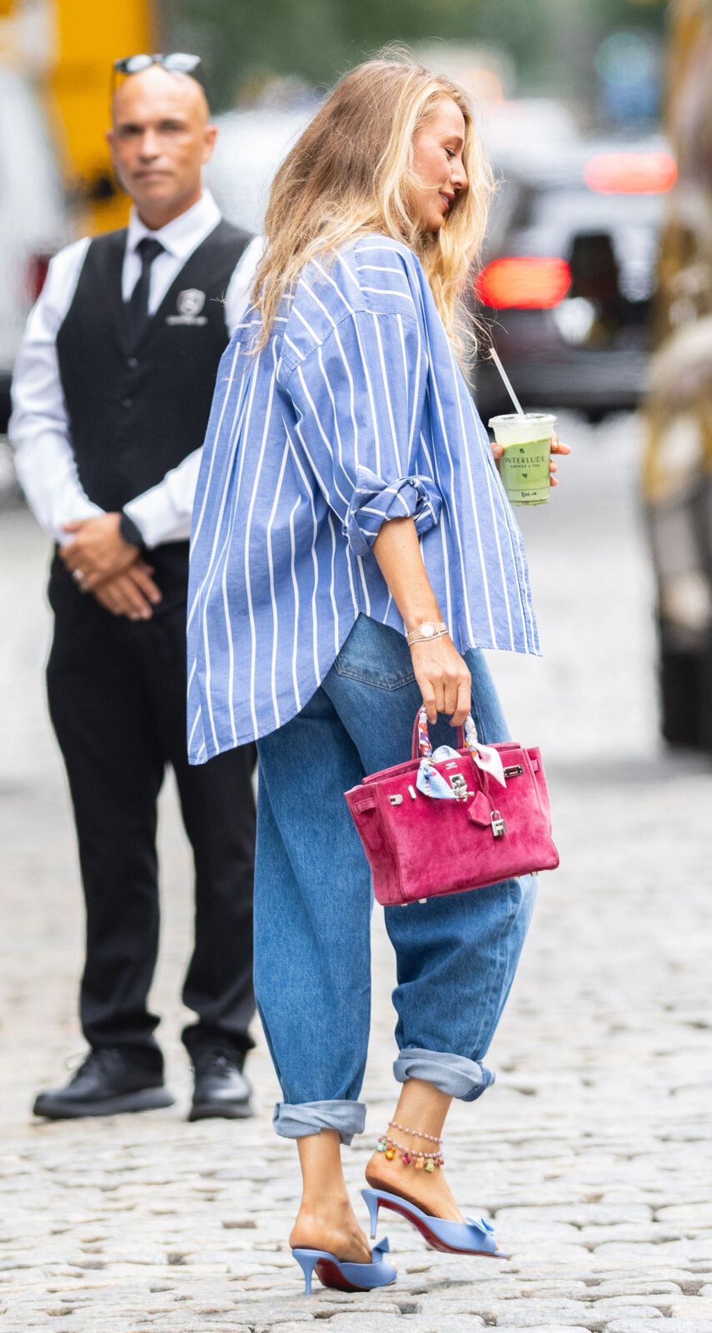 Blake Lively s torbom Birkin modne kuće Hermes u New Yorku - 3