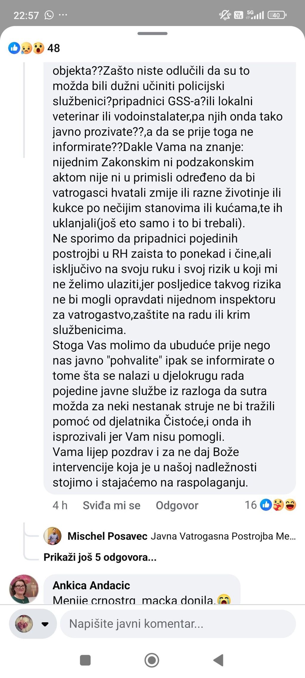 JVP Metković i poskok u kući