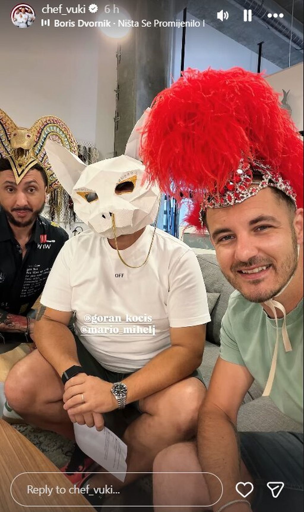 Stjepan Vukadin, Mario Mihelj i Goran Kočiš
