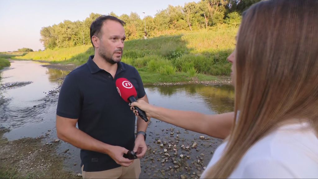 Orljava gotovo presušila