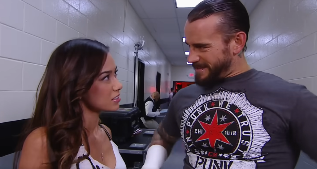 AJ Lee i CM Punk - 1