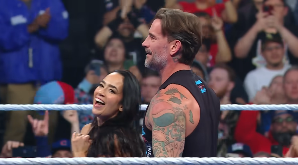 AJ Lee i CM Punk - 3