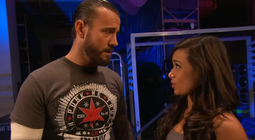 AJ Lee i CM Punk - 4