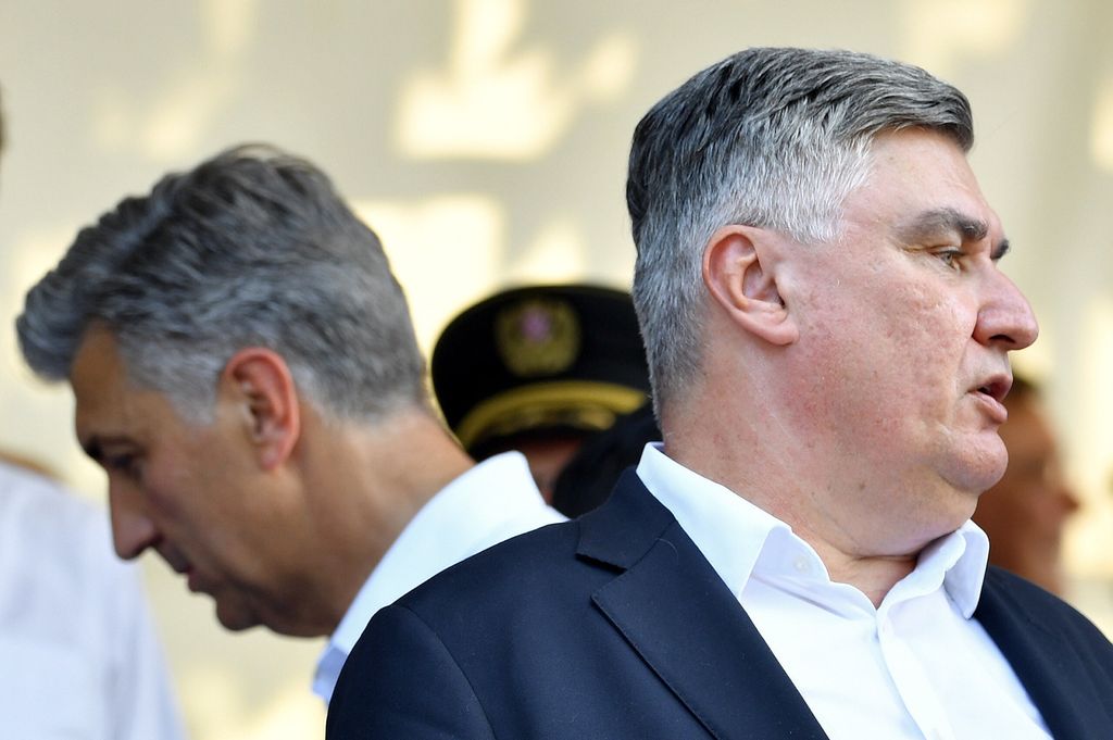 Andrej Plenković i Zoran Milanović