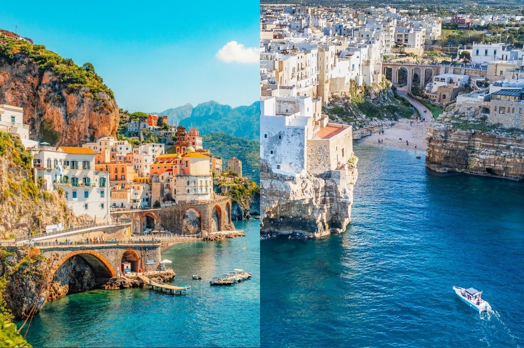 Amalfi obala vs. Poligano a Mare