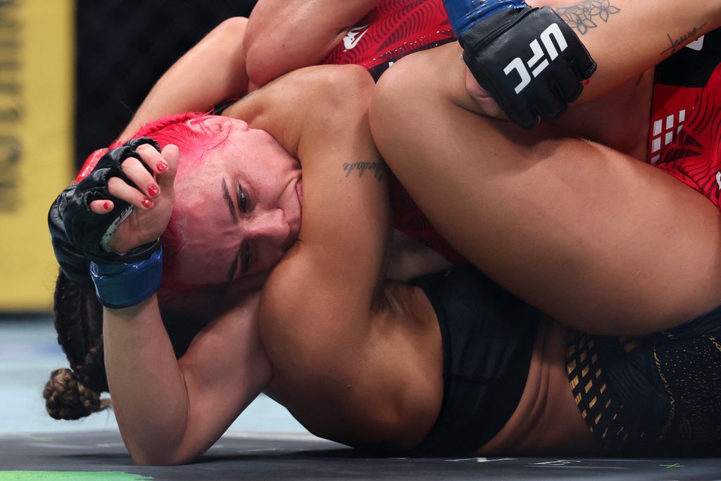 Mackenzie Dern i Gillian Robertson