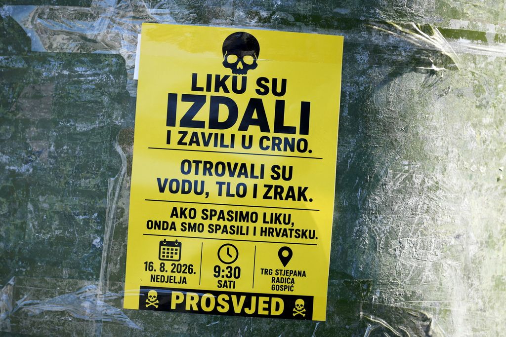 Prosvjed u Gospiću