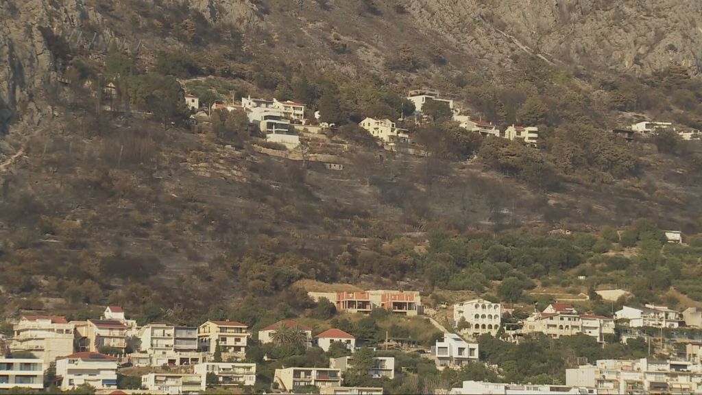 Posljedice požara u Omišu - 1