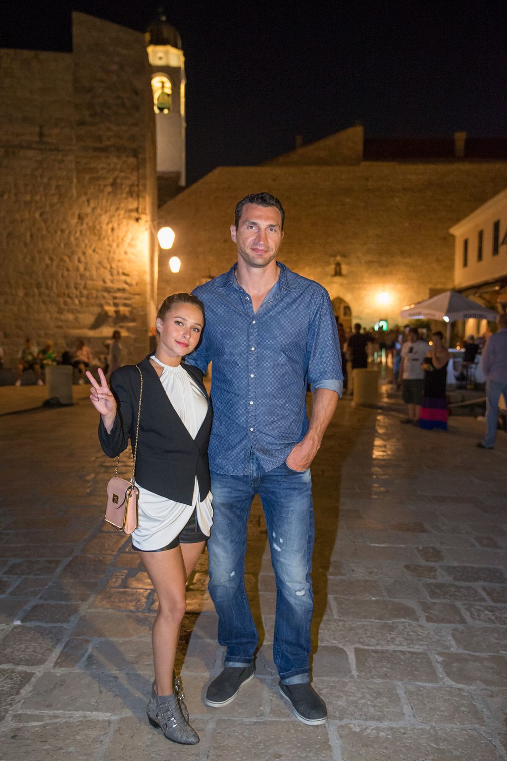Hayden Panettiere i Vladimir Kličko u Dubrovniku