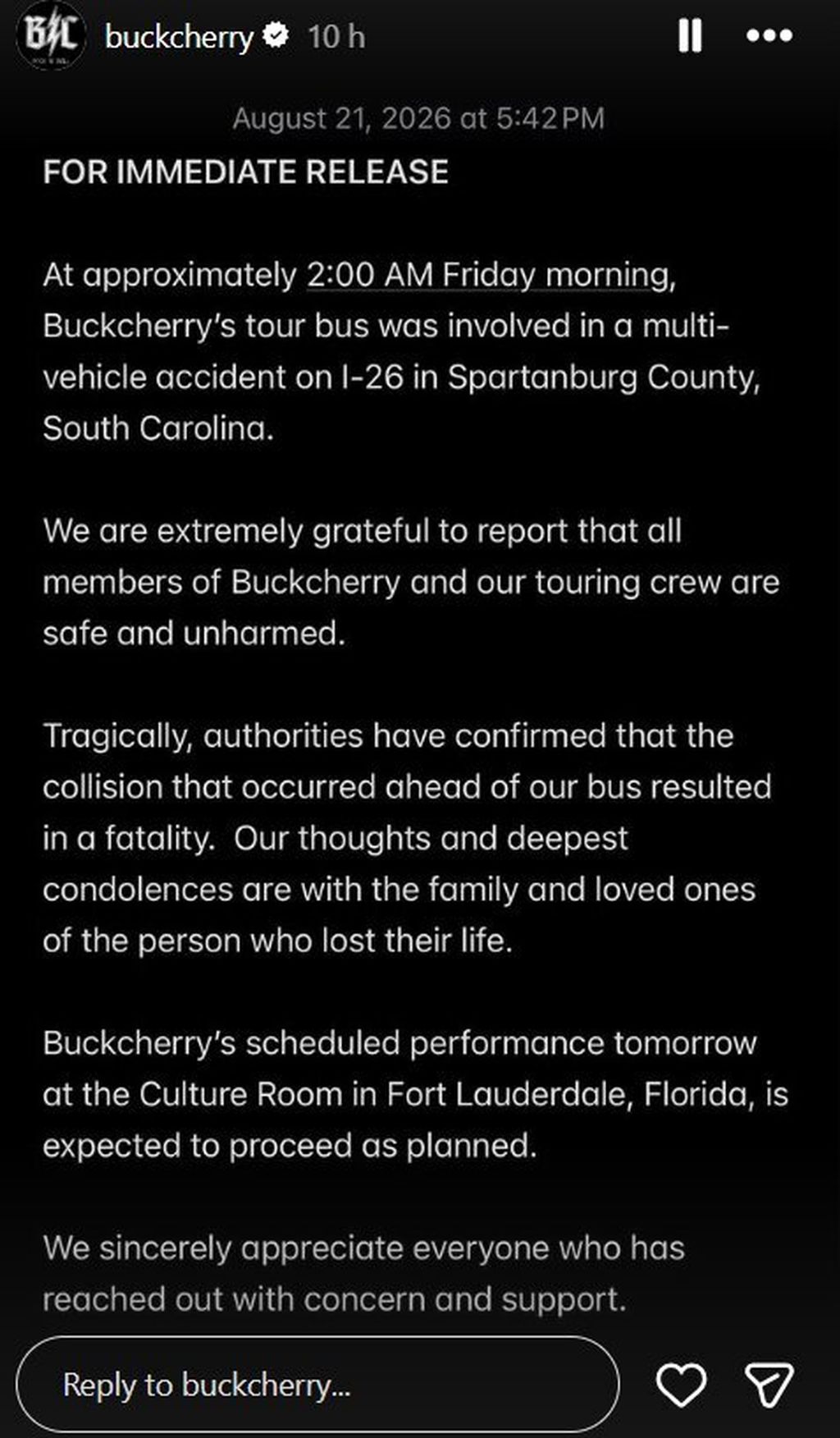 Buckcherry
