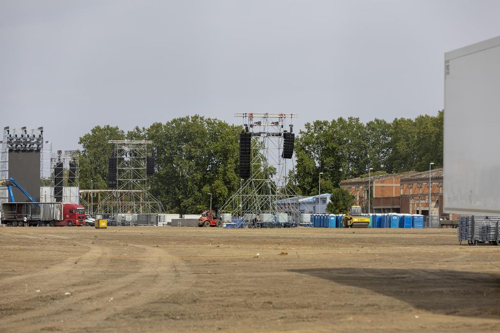 Pripreme za Thompsonov koncert u Vukovaru - 4