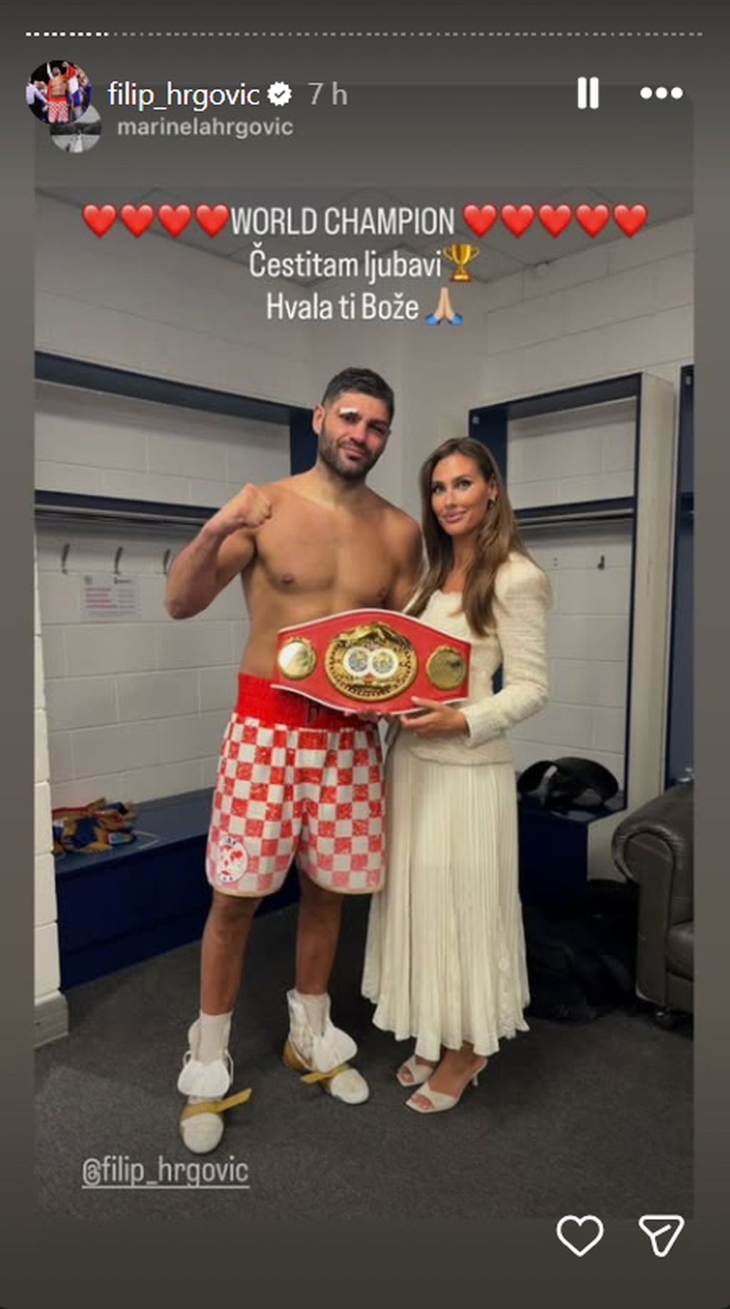 Filip Hrgović i supruga Marinela - 3