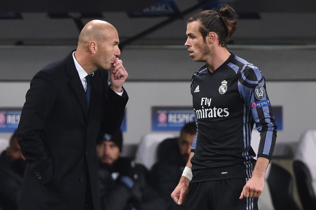 Zinedine Zidane i Gareth Bale (Foto: AFP)