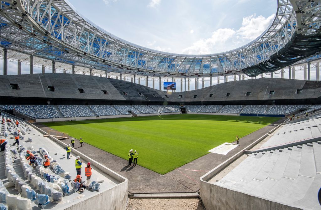 Nižnji Novgorod stadion (Foto: AFP)