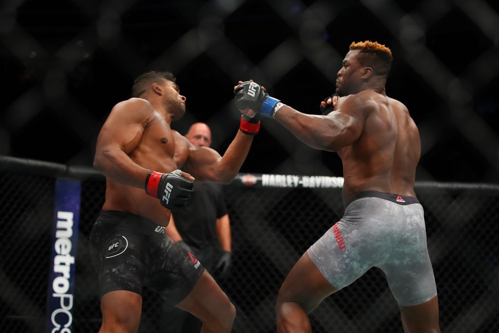 Francis Ngannou protiv Overeema (Foto: AFP)