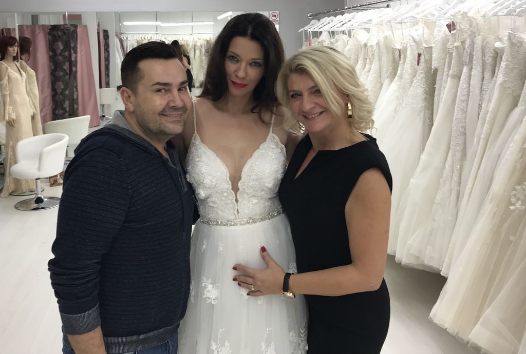 Aleksandra Grdić u vjenčanici u kojoj će se udati (FOTO: Privatni album)