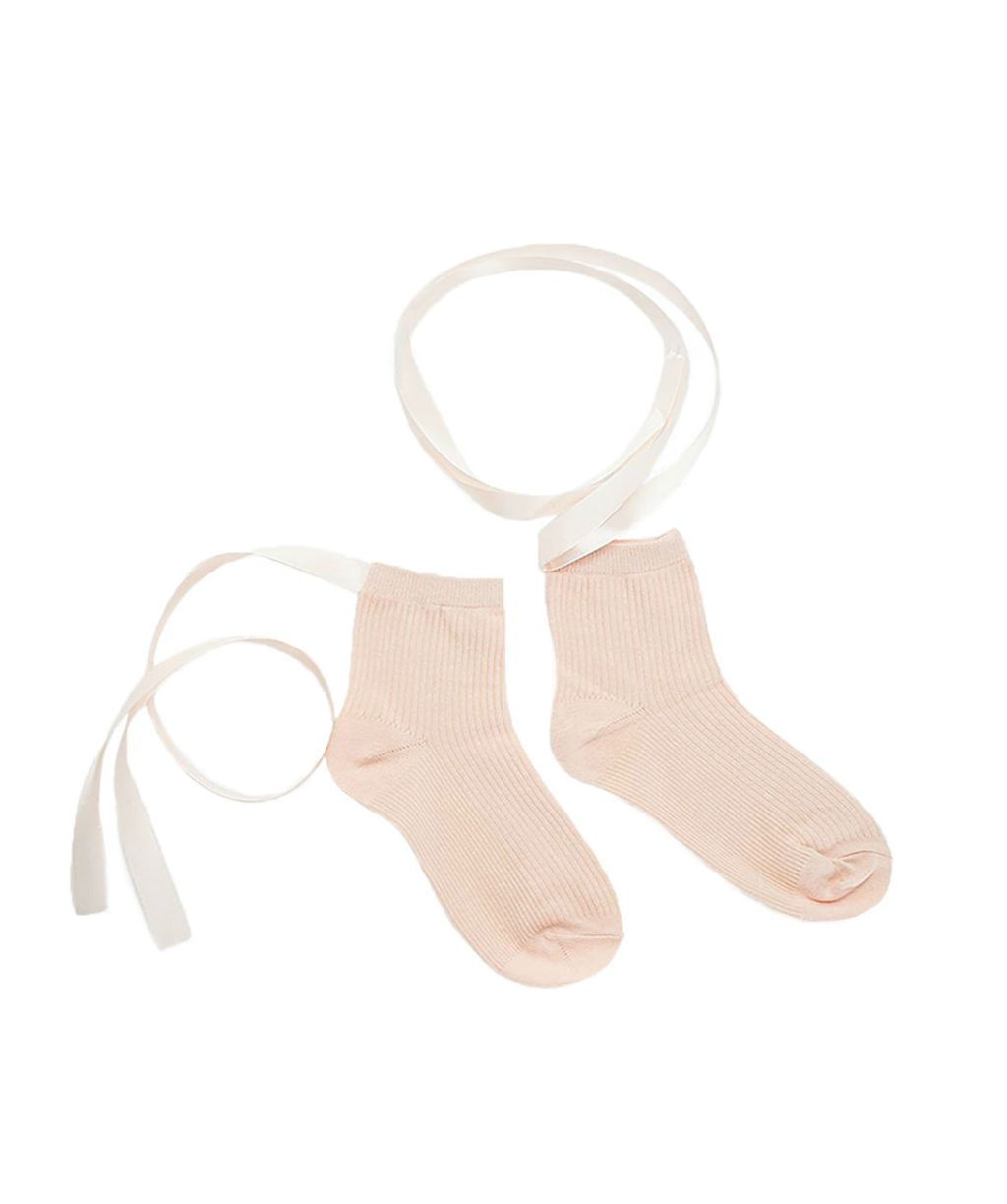 Stradivarius, čarape sa satenskim vrpcama, 39,90 kn