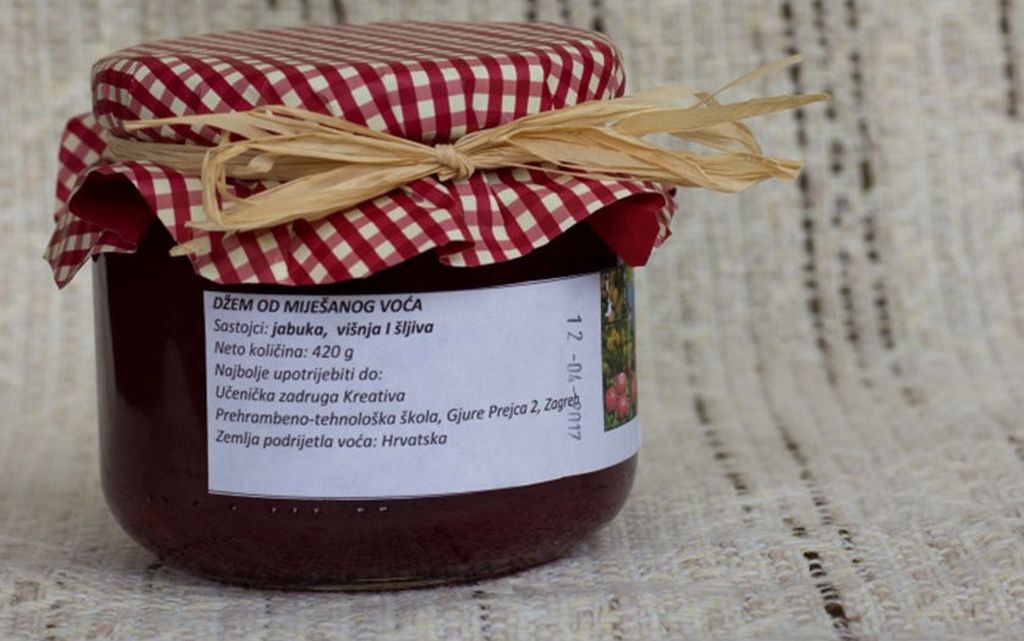 Proizvodi Prehrambeno-tehnološke škole iz Zagreba