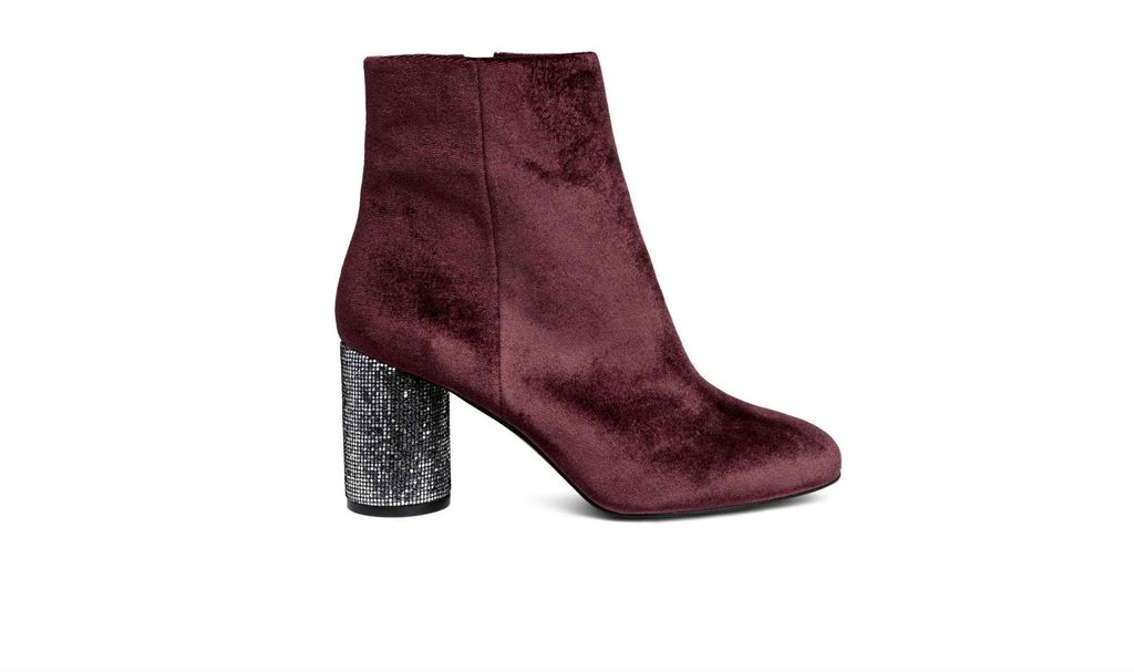 Baršunaste gležnjače na petu iz trgovina - 8