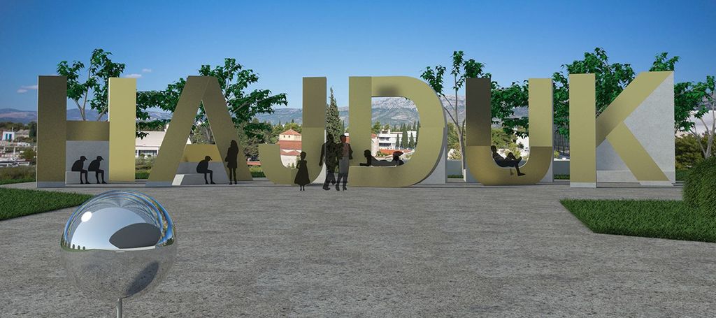 Tematski park Hajdukovih navijača (Foto: Naš Hajduk)